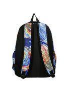 Enrico Benetti Capetown kék-színes virágos laptoptartós hátizsák 15"