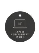 Enrico Benetti Bridgetown fekete laptoptartós hátizsák 14"