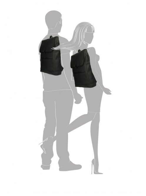 Enrico Benetti Bridgetown fekete laptoptartós hátizsák 15"