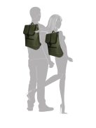 Enrico Benetti Bridgetown zöld laptoptartós hátizsák 15"