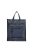 Beagles Shop & Go kék mintás női bevásárló táska