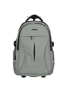   Enrico Benetti Northern szürke 2 kerekű laptoptartós gurulós hátizsák 17"