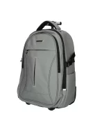 Enrico Benetti Northern szürke 2 kerekű laptoptartós gurulós hátizsák 17"