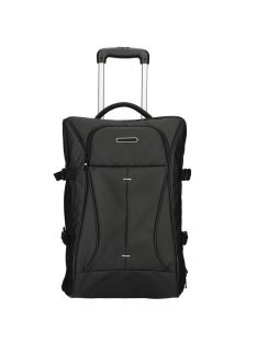   Enrico Benetti Northern fekete 2 kerekű gurulós utazótáska 50cm