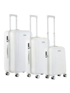 CarryOn Skyshopper fehér 4 kerekű 3 részes bőrönd szett