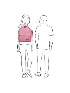   Enrico Benetti Amsterdam rózsaszín laptoptartós hátizsák 14"