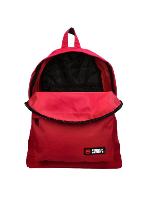 Enrico Benetti Amsterdam piros laptoptartós hátizsák 14"