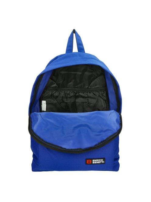 Enrico Benetti Amsterdam acélkék laptoptartós hátizsák 14"