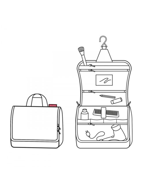 Kozmetikai táska REISENTHEL Toiletbag XL dots WO7009