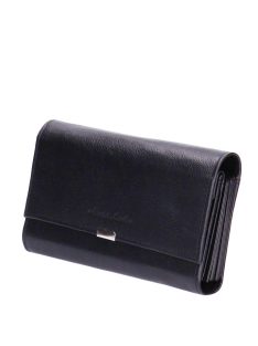 Pincér brifkó fekete patentos bőr 7411