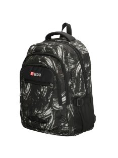   Enrico Benetti Santa Cruz fekete laptoptartós hátizsák 17,3"