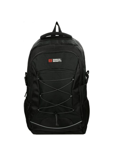 Enrico Benetti Yellow Stone fekete laptoptartós hátizsák 17"