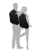 Enrico Benetti Yellow Stone fekete laptoptartós hátizsák 17"