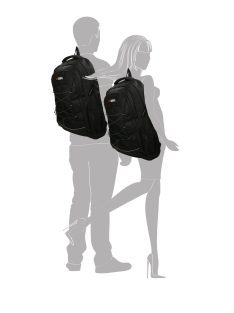   Enrico Benetti Yellow Stone fekete laptoptartós hátizsák 17"