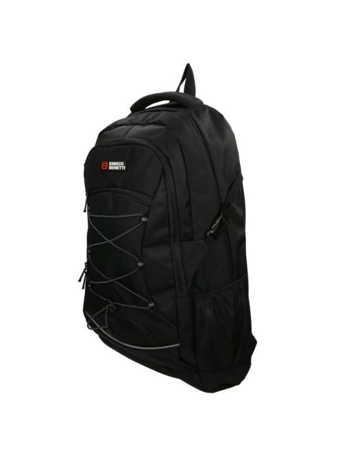 Enrico Benetti Yellow Stone fekete laptoptartós hátizsák 17"