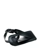 Travelite fekete pvc bőröndcímke 