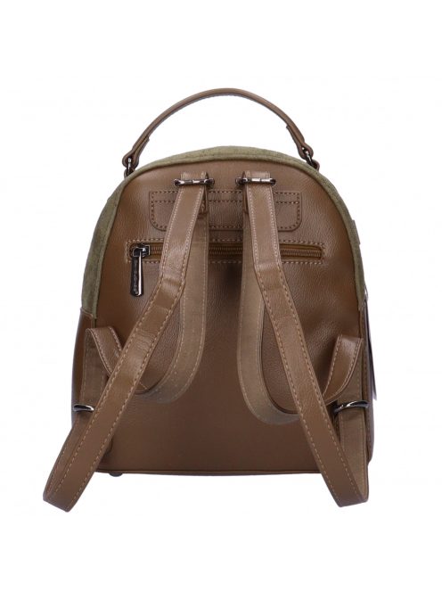 David Jones 6641-4 zöld női hátizsák