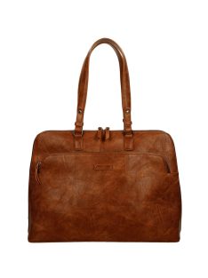   Enrico Benetti Caen konyak barna női laptoptartós válltáska 15"