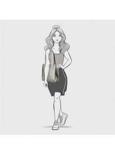   Enrico Benetti Kylie grafit metál női hátizsák/válltáska