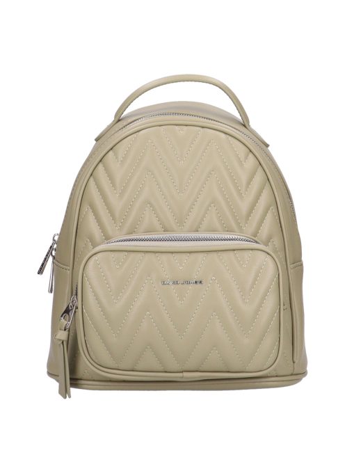 David Jones 6712-3 világoszöld steppelt női hátizsák