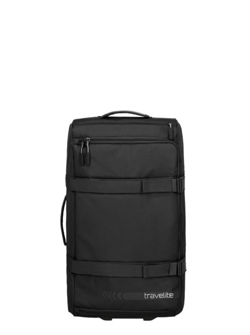 Travelite Kick Off fekete 2 kerekű nagy gurulós utazótáska 68cm