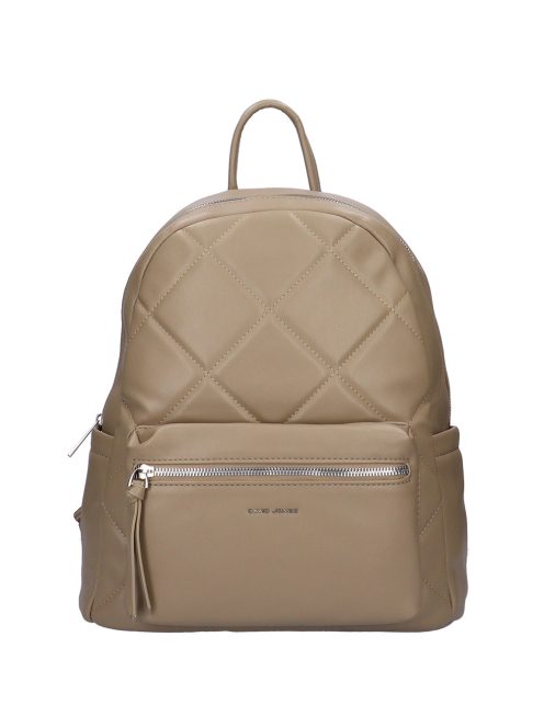 David Jones 6910-2 zöld steppelt női hátizsák