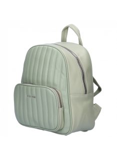 David Jones 6919-3 zöld steppelt női hátizsák