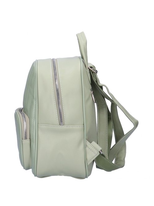 David Jones 6919-3 zöld steppelt női hátizsák