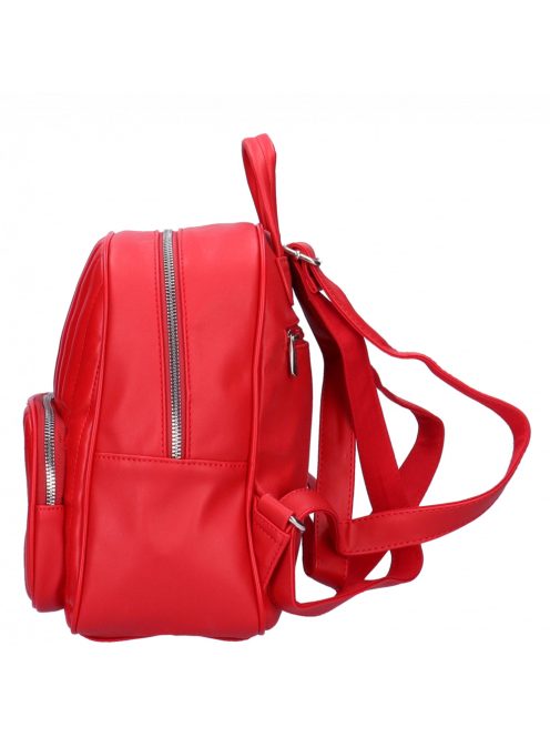 David Jones 6919-3 piros steppelt női hátizsák