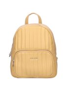 David Jones 6919-3 sárga steppelt női hátizsák