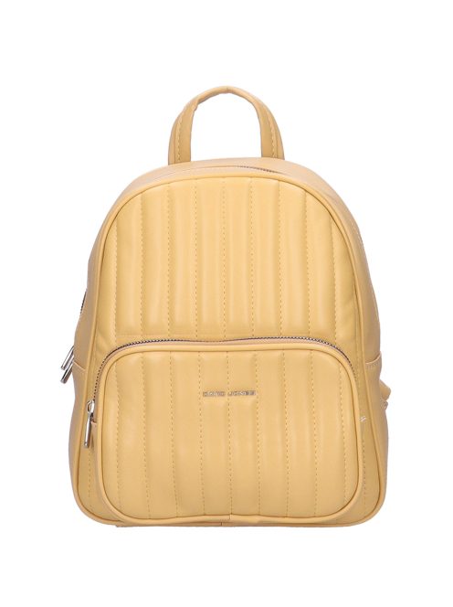 David Jones 6919-3 sárga steppelt női hátizsák