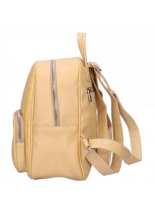 David Jones 6919-3 sárga steppelt női hátizsák