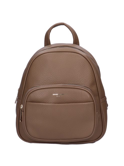David Jones 7000-2 drapp női hátizsák