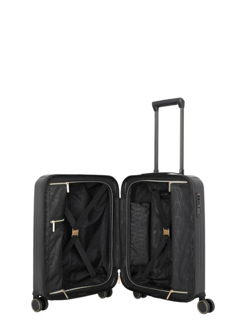 Travelite Barbara Novelty fekete 4 kerekű női kabinbőrönd