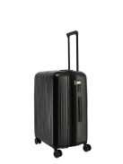 Travelite Barbara Novelty fekete 4 kerekű női közepes bőrönd