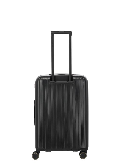 Travelite Barbara Novelty fekete 4 kerekű női közepes bőrönd