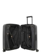 Travelite Barbara Novelty fekete 4 kerekű női közepes bőrönd