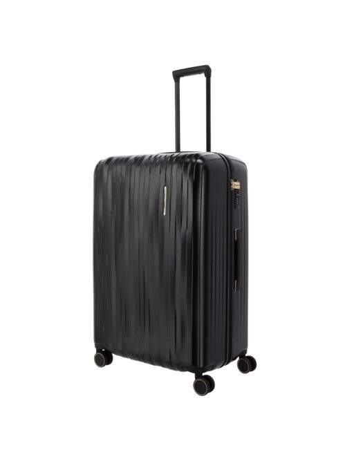 Travelite Barbara Novelty fekete 4 kerekű női nagy bőrönd