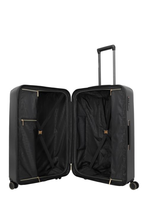 Travelite Barbara Novelty fekete 4 kerekű női nagy bőrönd