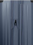 Travelite Dynamiic kék 4 kerekű bővíthető közepes bőrönd