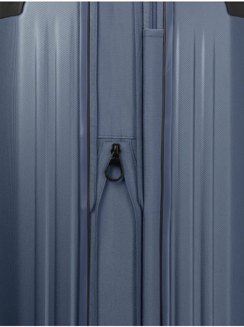 Travelite Dynamiic kék 4 kerekű bővíthető közepes bőrönd