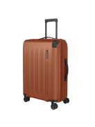 Travelite Dynamiic téglavörös 4 kerekű bővíthető közepes bőrönd