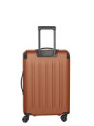 Travelite Dynamiic téglavörös 4 kerekű bővíthető közepes bőrönd