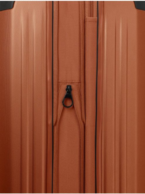 Travelite Dynamiic téglavörös 4 kerekű bővíthető közepes bőrönd