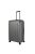 Travelite Dynamiic antracit 4 kerekű bővíthető nagy bőrönd
