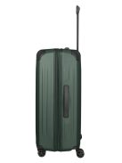 Travelite Dynamiic zöld 4 kerekű bővíthető nagy bőrönd