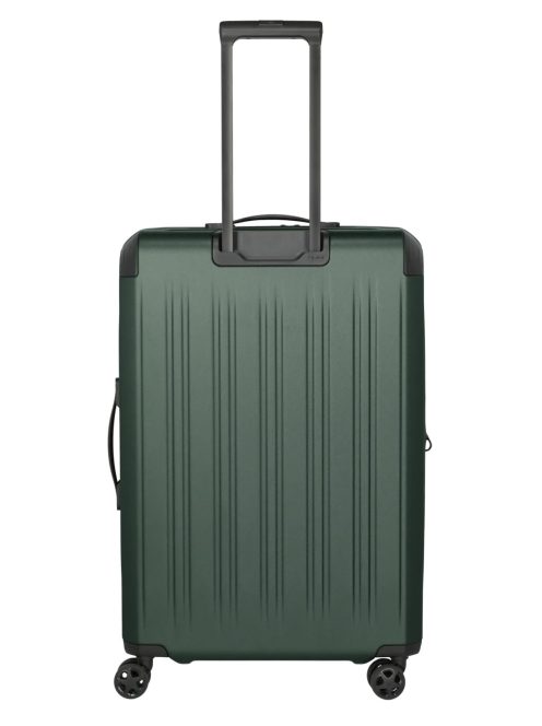 Travelite Dynamiic zöld 4 kerekű bővíthető nagy bőrönd