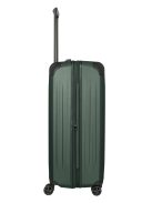 Travelite Dynamiic zöld 4 kerekű bővíthető nagy bőrönd