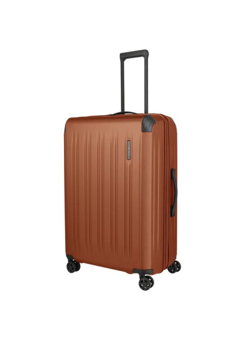 Travelite Dynamiic téglavörös 4 kerekű bővíthető nagy bőrönd