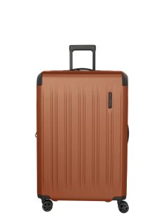   Travelite Dynamiic téglavörös 4 kerekű bővíthető nagy bőrönd